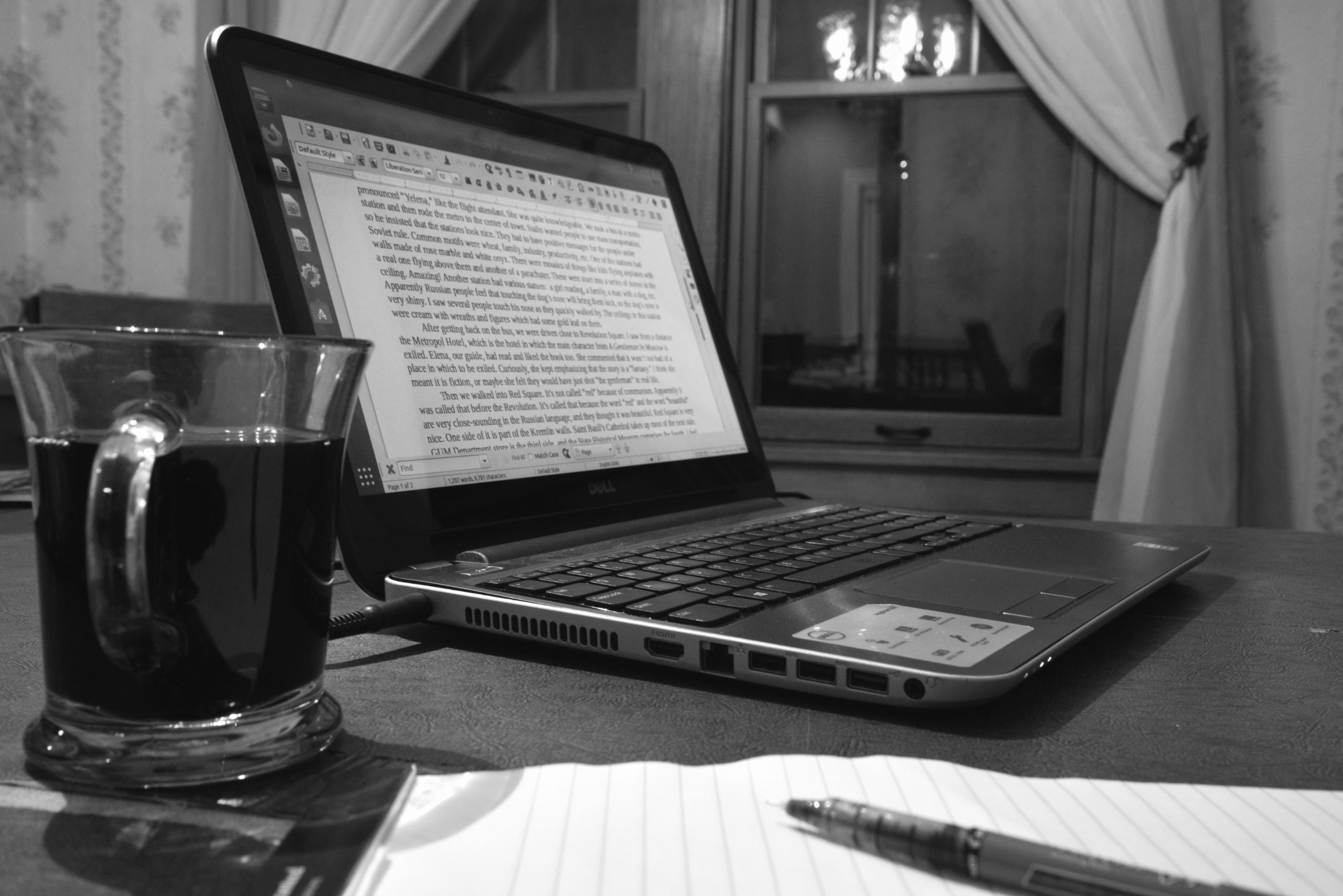 writing photo by William Moore